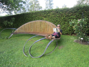 Designade sittbänkar